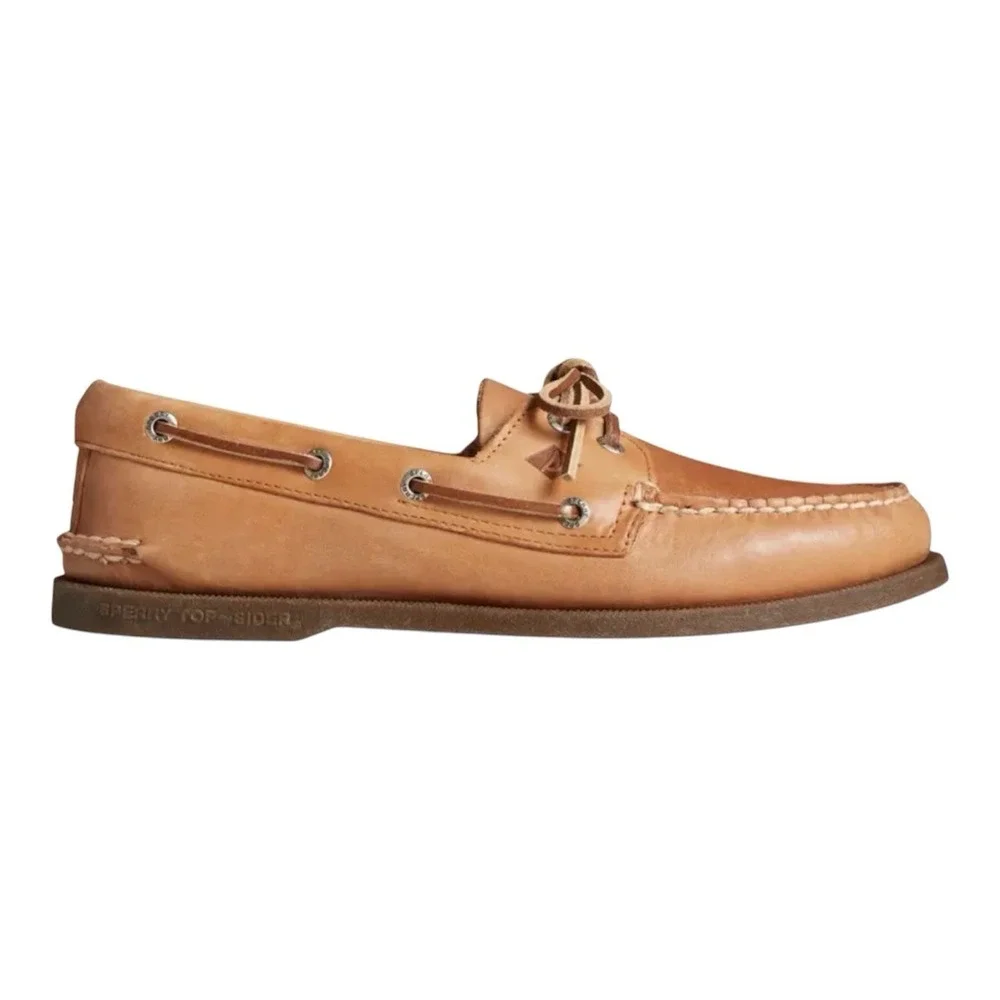 NEW SPERRY Original Boat Shoes Mens 11 Top Sider Sahara Brown EU 44.5 Preppy